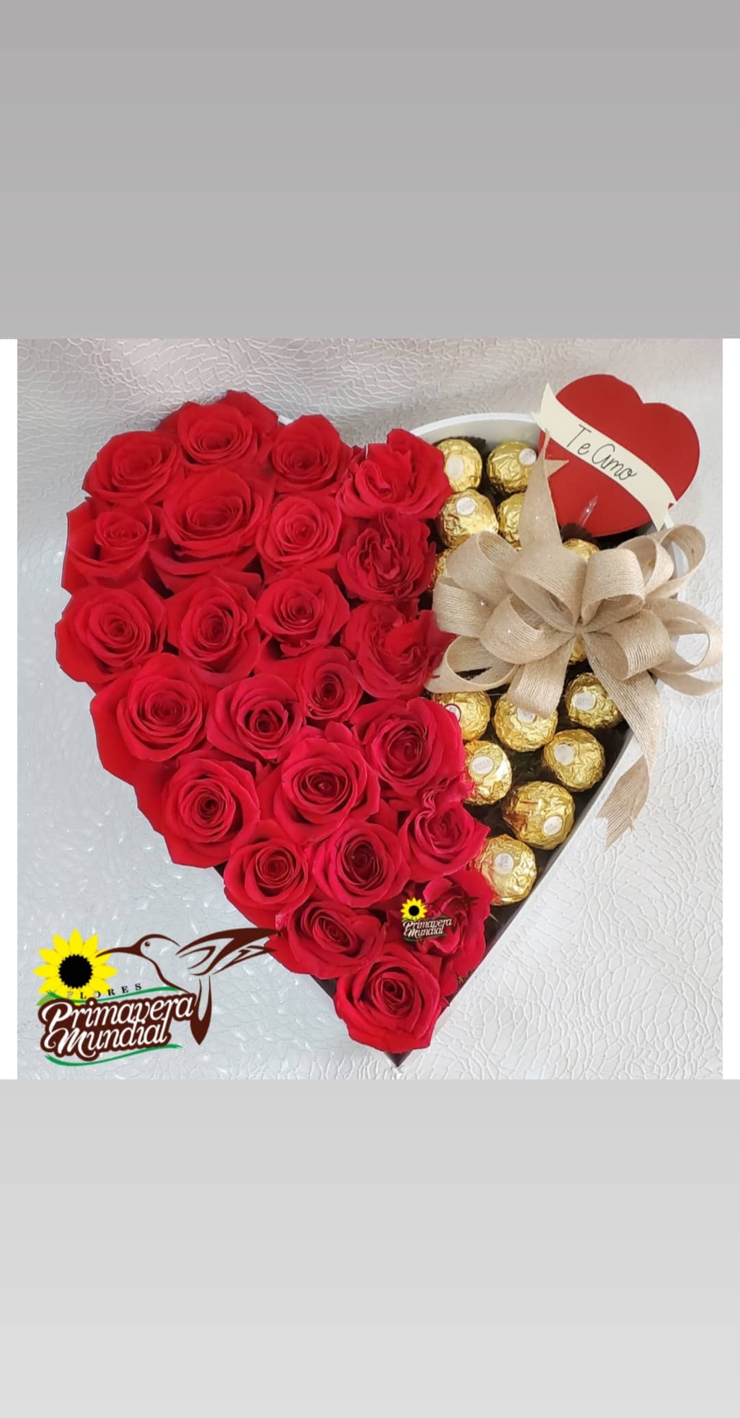 Caja Corazón Te Amo