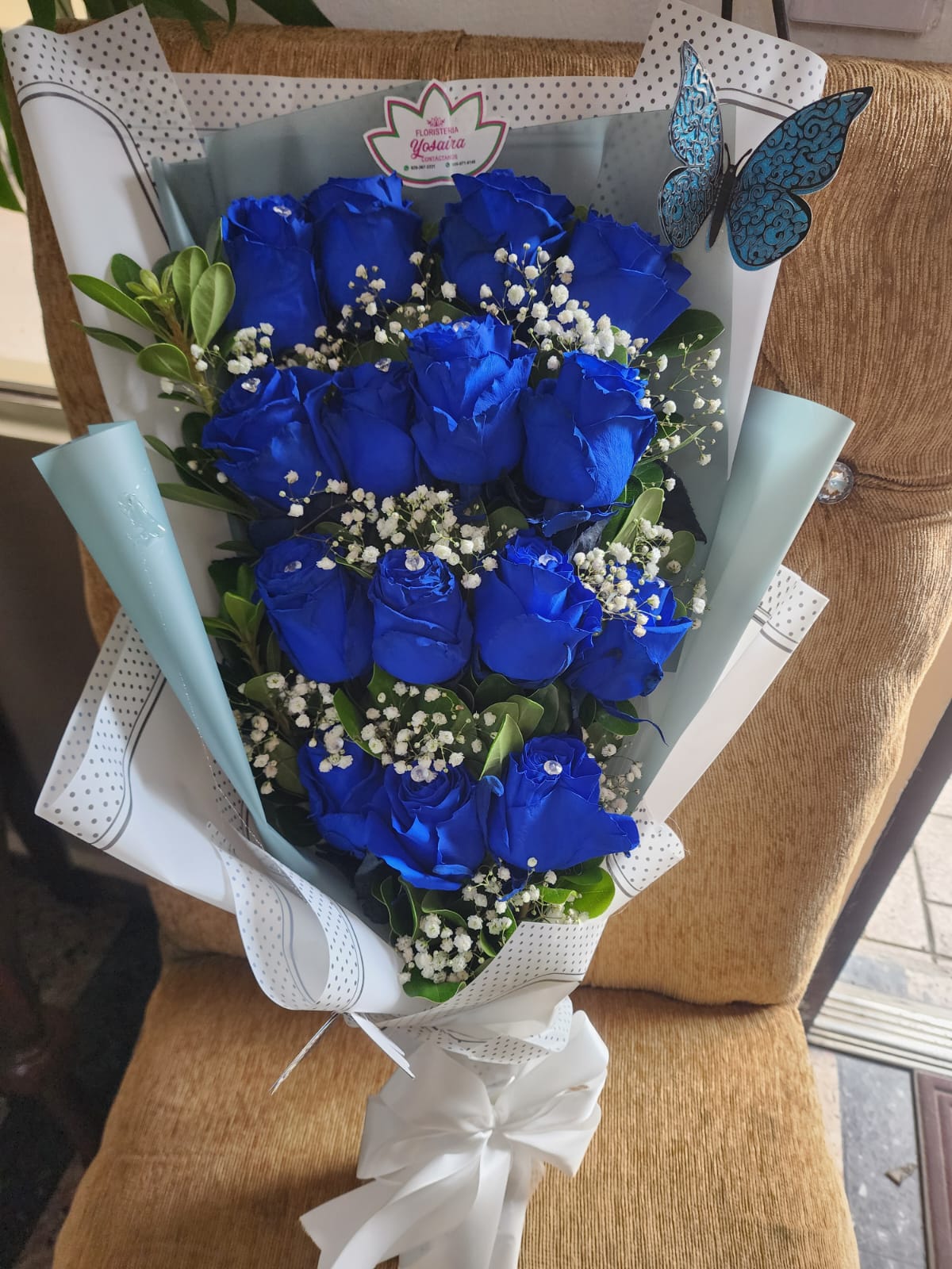 Ramo de Rosas Azules